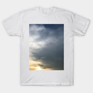 Sunset sky photography texture background T-Shirt